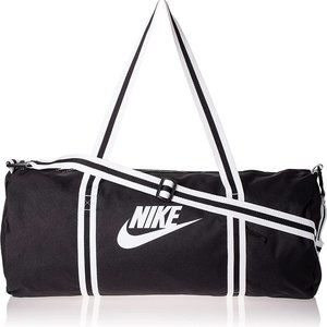 Nike Heritage Duffel Bag Unisex Gym Training  Black BA6147-010-NWT